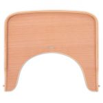 Essbrett & Tisch aus Holz für Alpha Hochstühle (Wooden Tray) - Natur