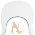 Dining tray and table for Arketa high chair (Click Tray) - White