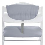 Deluxe high chair mat - Stretch Grey