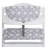 Deluxe High Chair Rest - Teddy Grey