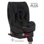 Reboard-Kindersitz Varioguard Plus inkl. Isofix Basis - Black-Black Edition