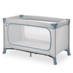 Dream N Play Plus travel cot (with side entry) - Dusty Blue