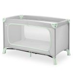 Dream N Play Plus travel cot (with side entry) - Dusty Mint