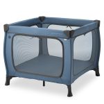 Travel cot & playpen Sleep N Play SQ Set (with comfort mattress & side entry) - Dark Blue