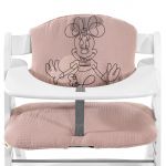 Seat Cushion / Highchair Pad for Alpha Highchair Highchair Pad Select - Disney - Minnie Mouse Rose