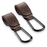 Universal stroller hook for carrycots / diaper bags - Brown
