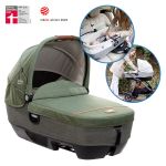 Car carrycot Calmi R129 can be used in the car and on the Vinca, Aeria, Finiti baby carriages incl. rain cover - Signature - Pine