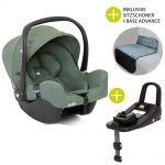 Babyschale i-Snug i-Size inkl. i-Base Advance & Autositz - Schutzunterlage - Laurel