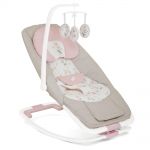 Babywippe Dreamer mit Mobile, Musik & Vibration - Flowers Forever