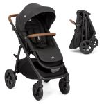 Buggy & pushchair Alore up to 22 kg load capacity with reclining position, convertible & height-adjustable sports seat, telescopic push bar incl. adapter & rain cover - Shale