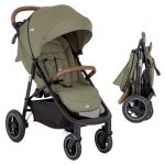 Buggy & pushchair Litetrax Pro Air up to 22 kg load capacity with pneumatic tires, pusher storage compartment & rain cover - Rosemary