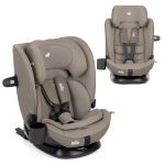 Child seat i-Bold R129 i-Size from 15 months - 12 years (76 cm - 150 cm) with Isofix, top tether & cup holder - Oak