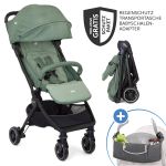 Travel buggy Pact only 6 kg - incl. organizer Hug it!, transport bag, adapter, rain cover & insect screen - Laurel