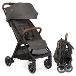 Travel buggy & pushchair Pact Pro up to 22 kg load capacity with reclining position only 6.3 kg light incl. carrycot, adapter & ratchet protection - Cycle - Shell Grey