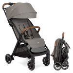 Travel buggy & pushchair Pact Pro up to 22 kg load capacity with reclining position only 6.3 kg light incl. transport bag, adapter & rain cover - Pebble