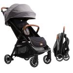 Travel buggy & pushchair Parcel up to 22 kg load capacity only 6.9 kg light with reclining function incl. rain cover, adapter & carry bag - Signature - Carbon