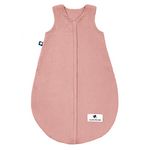 Summer sleeping bag muslin - Dusty Rose - size 50