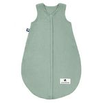 Summer muslin sleeping bag - Green - Size 50