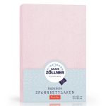 fitted sheet terrycloth for cot 60 x 120 / 70 x 140 cm - pink