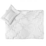 Quilt Set Premium Complete 100 x 135 + 40 x 60 cm - White