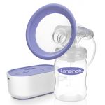 Electric breast pump compact