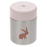 Stainless Steel Container Food Jar - Little Forest Rabbit - Rose