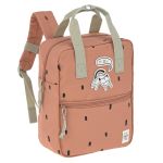 Rucksack Mini Square Backpack - Happy Prints - Caramel