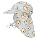 Schirmmütze mit Nackenschutz LSF Sun Protection Flap Hat - Lion Powder Blue - Gr. 50/51