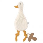Schnuffeltuch Knitted Baby Comforter GOTS - Tiny Farmer - Goose