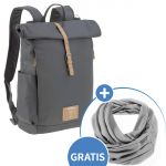 Green Label Rolltop Backpack + FREE Nursing Shawl - Anthracite