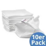 Gauze Washing Glove Pack of 10 - White