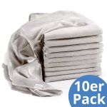 Gauze diaper / gauze cloth 10 pack 80 x 80 cm - Gray