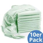 Gauze diaper / gauze cloth 10 pack 80 x 80 cm - Mint