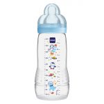 PP-Flasche Easy Active Baby Bottle 330 ml - Silikon Gr. 2 - Weltall - Blau
