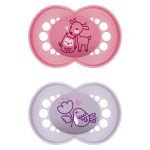 Pacifier 2 Pack Original Pure - Silicone from 16 M - Deer & Bird