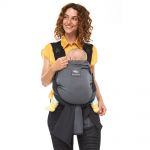 Baby carrier / sling Duo with removable waist belt - Grey