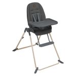 Ava Beyond Eco Care high chair from birth - 3 years weighing only 6 kg with reclining position and tray - Graphite