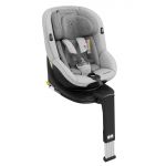 Reboarder-Kindersitz Mica i-Size 360° drehbar ab Geburt-4 Jahre (40-105 cm) Isofix-Basis - Authentic Grey