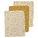 Waschhandschuh - 3er Pack - 20 x 17 cm - Cheetah - Honey Gold