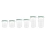 Storage container 6-pack 200 + 250 + 330 ml - Mint