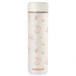 Edelstahl-Isolierflasche Natur Thermos 450 ml - eco friendly Bunny