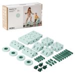 34-piece building set starter set Modu Playsystem Dreamer from 0 - 6 years - Ocean Mint / Forest Green