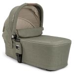 MIXX next carrycot from birth to 9 months with privacy screen, ventilation window incl. mattress & raincover - Pine