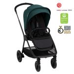 Buggy & pushchair TRIV next with reclining function, convertible all-weather seat, telescopic pushchair only 8.9 kg, incl. adapter & rain cover - Lagoon