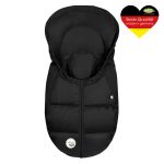 BabyNest Dauni down footmuff for infant carriers & carrycots - Black