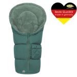 Gino fleece footmuff for infant car seats & carrycots - Cosy Green