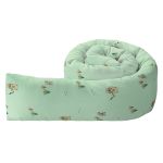 Nest roll jersey protects in the crib and playpen 165 cm - TwoFriends - Greenery