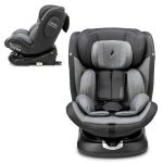 Reboarder-Kindersitz One360 i-Size ab Geburt - 12 Jahre (40 cm - 150 cm) 360° drehbar mit Isofix-Basis & Top-Tether - Universe Grey