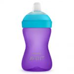 My Grippy sippy cup - with soft spout - SCF802/02 - Purple Blue