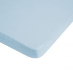 Waterproof fitted sheet 70 x 140 cm - Blue